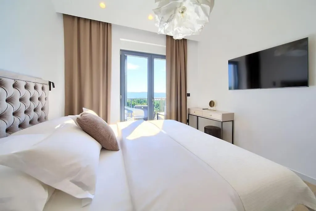 Luxury Villa Harmony With Heated Pool And Seaview Vrh  0*, Vrh (Krk) Croatia