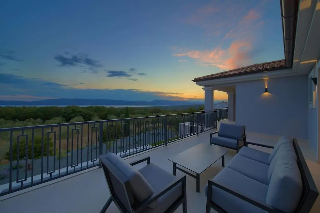 Luxury Villa Harmony With Heated Pool And Seaview Vrh   Vrh (Krk)
