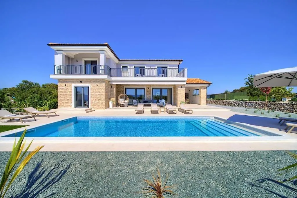 Luxury Villa Harmony With Heated Pool And Seaview Vrh  Croatia