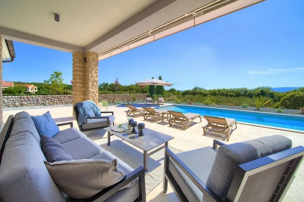 Luxury Villa Harmony With Heated Pool And Seaview Vrh