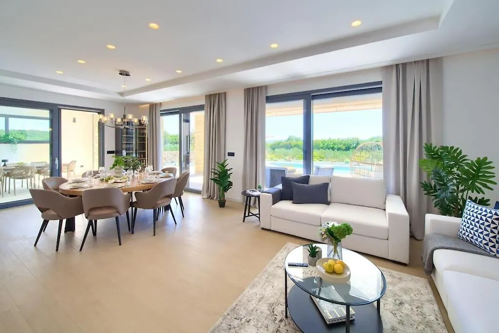 Luxury Villa Harmony With Heated Pool And Seaview Vrh  Croatia