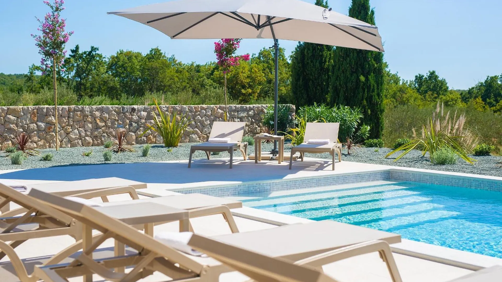 Luxury Villa Harmony With Heated Pool And Seaview 0*, Vrh (Krk)